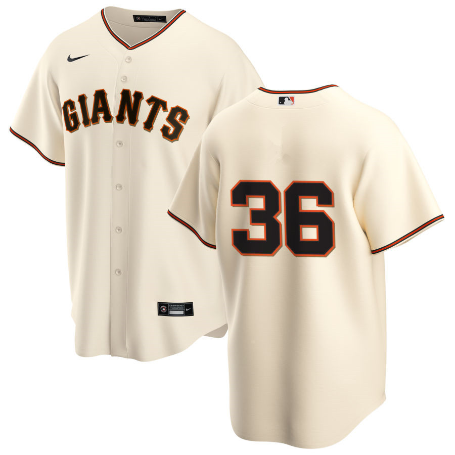 Nike Men #36 Gaylord Perry San Francisco Giants Baseball Jerseys Sale-Cream